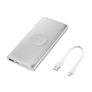 Samsung Stainless Wireless 10,000mAh Power Bank